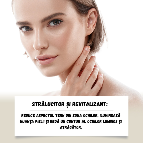 Serum cu Ulei de Ricin pentru Ochi – Hidratant, Lifting și Anticearcăn